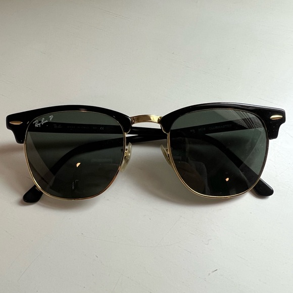 Ray-Ban Clubmaster Polarized Sunglasses with Case - Picture 2 of 5